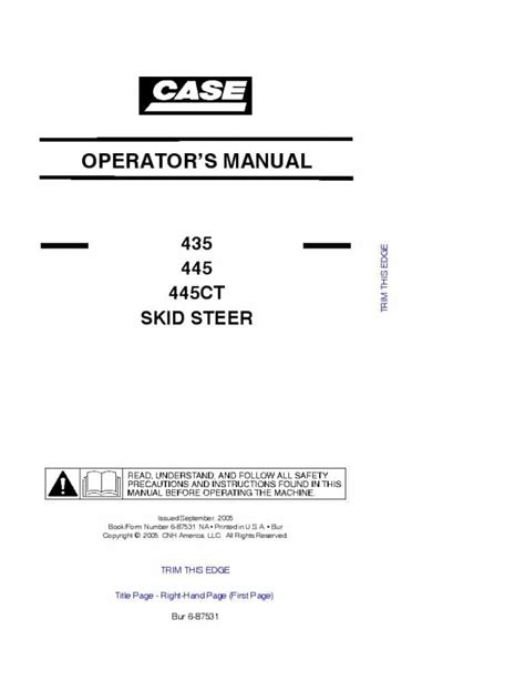 case 445ct skid steer operators manual pdf|mustang 445 skid steer specs.